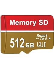 ehopdy 512GB SD Card Super Speed Memory Card Large Capacity SD Card Mini Storage Card 512GB for Smartphone/Laptops/Camera/GoPro