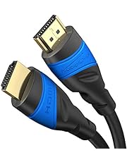 HDMI Cable 4K - 5m - with A.I.S Shielding - Designed in Germany (supports all HDMI devices like PS5, Xbox, Switch - 4K@60Hz, High Speed HDMI lead with Ethernet, black) - by CableDirect