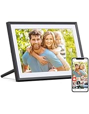 ARZOPA WiFi Digital Photo Frame 10.1 Inch IPS Touchscreen Electronic Photo Frame with 32GB Frameo Digital Picture Frames Share Photos Videos Music Calendar Alarm Auto Rotate