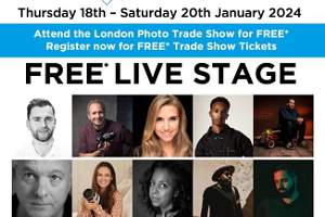 London Photo & Video Trade Show 2024 - Live Stage Speakers Announced